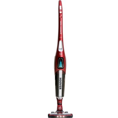 Hoover UNP300RA Unplugged Cordless Stick Vacuum in Red & Chrome Hoover UNP300RA Unplugged Cordless Stick Vacuum in Red & Chrome